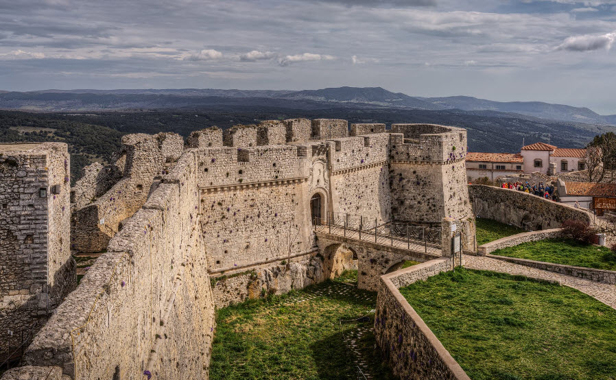Monte Sant'Angelo castle, Italy